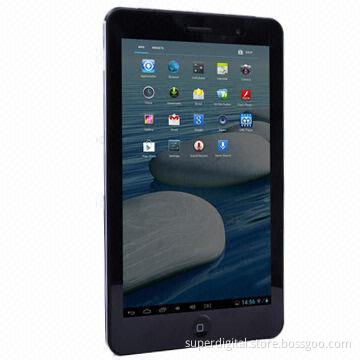 7-inch 3G Tablet Phone with Android 4.2.1 OS, MT8389 Cortex A7 Quad-core, 1,280 x 800P IPS Screen